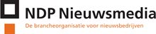 ndp nieuwsmedia logo wit